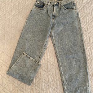 Agolde Baggy Tab High Rise Jeans